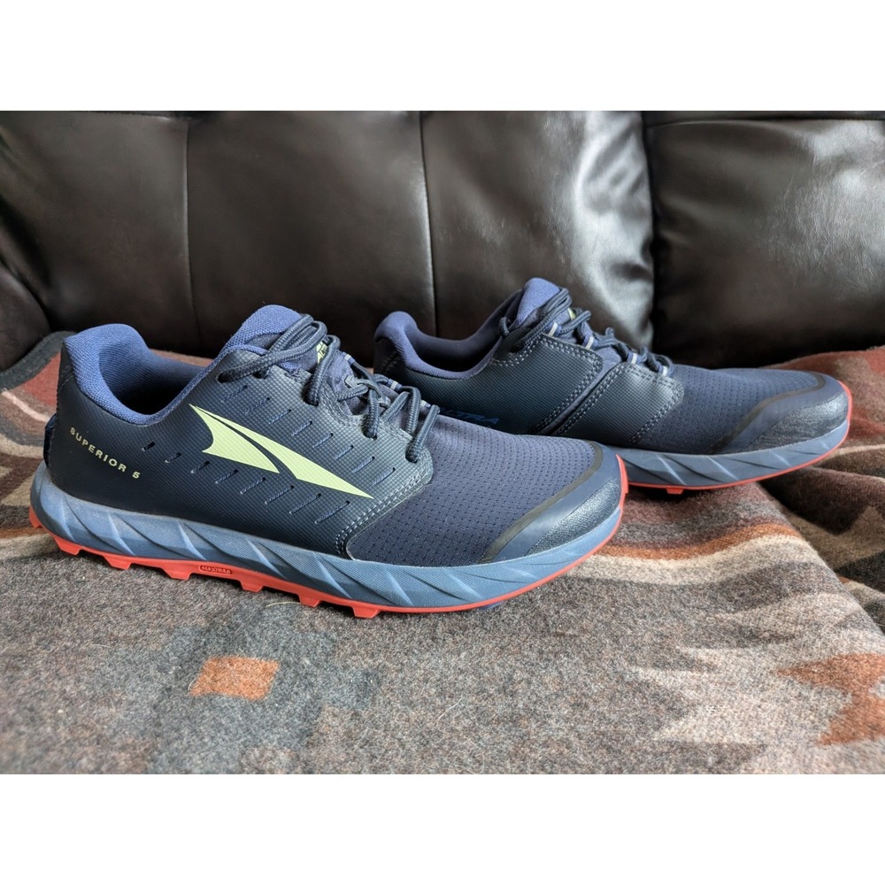 ALTRA Superior 5 Sneaker Womens 10 Blue Coral Pink Trail Running AL0A5483442